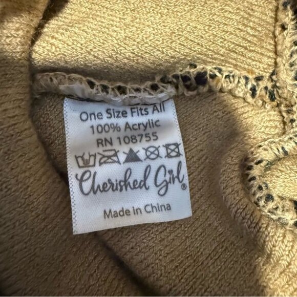 CHERISHED GIRL Leopard Print Beanie Toque It Is Well With My Soul